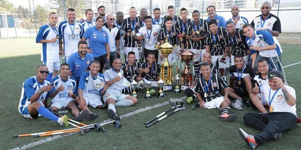 Corinthians Mogi e Instituto jogam em São Caetano pelo Paulista de Futebol de Amputados