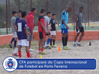 CFA participará da Copa Internacional de Futebol