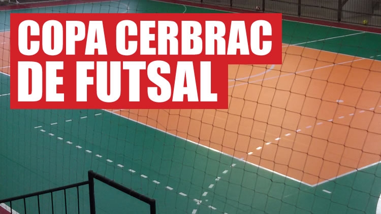 Inscrições abertas para a Copa CERBRAC de Futsal
