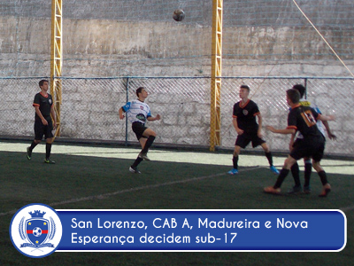Semifinais do sub-17 acontecem domingo na Copa Futebol Mogiano