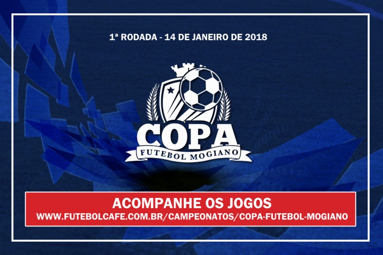Copa Futebol Mogiano começa neste domingo com participação de 30 equipes