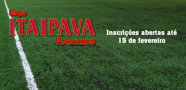 Copa Itaipava de Veteranos tem inscrições abertas