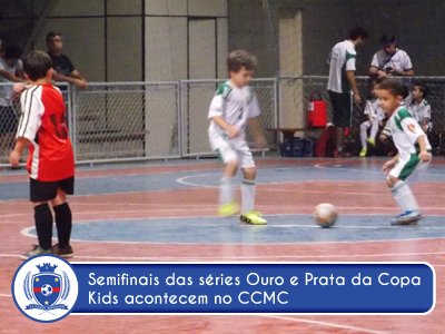 Copa Kids realizará os jogos das semifinais no CCMC