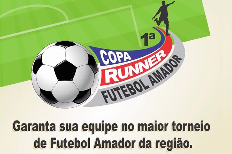 Inscrições abertas para a Copa Runner de Futebol Amador