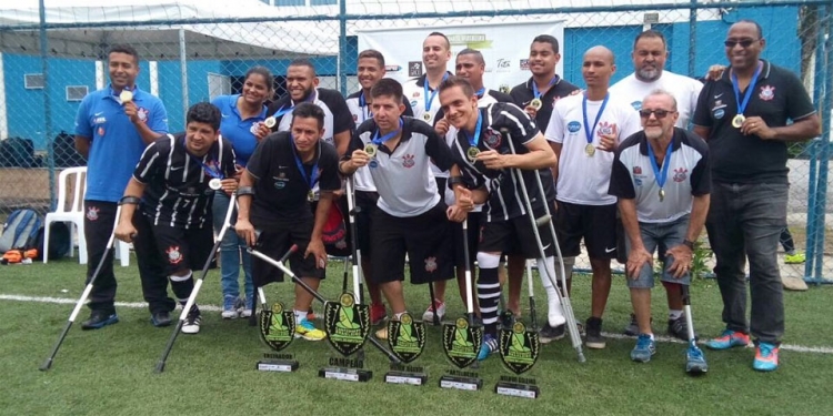 Corinthians Mogi Bi Campeão do Campeonato Brasileiro de Futebol de Amputados