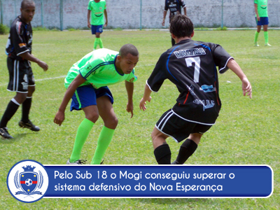 Com uma vitória poor 2 a 0 Mogi Esporte Clube é campeão do Sub 18