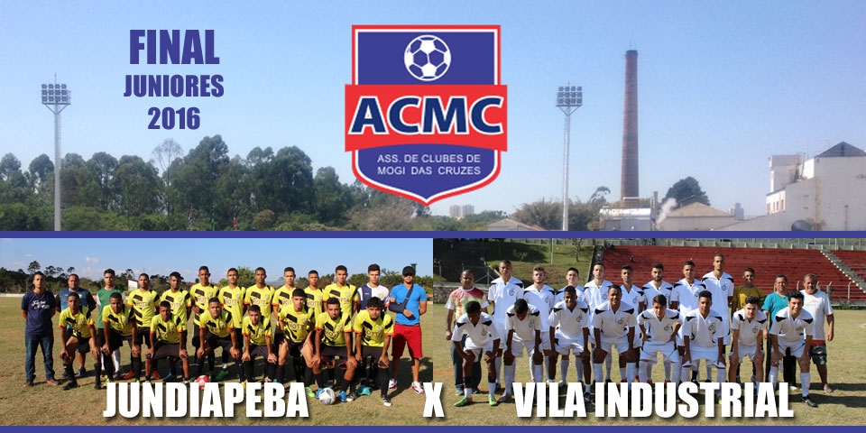 Jundiapeba e Vila Industrial decidem o Campeonato de Juniores da ACMC 2016 neste feriado