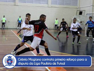 Thiago Neguinho vai disputar a Liga Paulista por Mogi das Cruzes