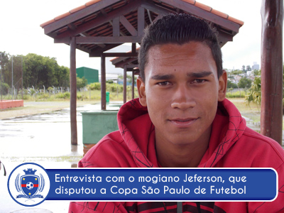 Entrevista com Jeferson que disputou a última Copa São Paulo