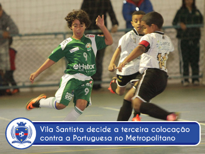 Vila Santista decide contra Lusa na categoria Sub 7