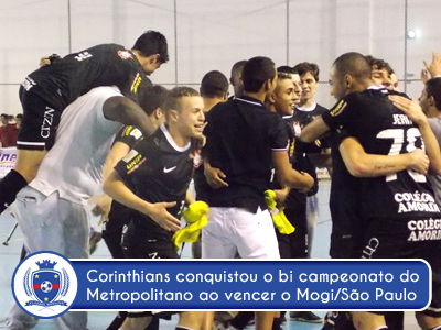 Corinthians vence Mogi São Paulo e conquista o Metropolitano 2013