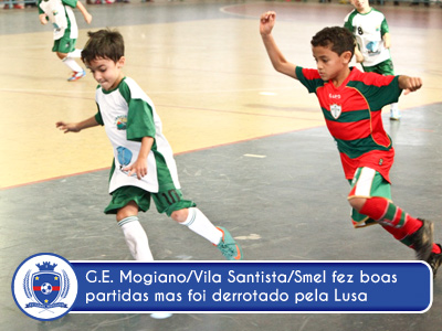 Vila Santista mostra bom futsal mas é superado pela Lusa