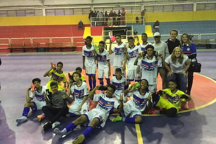 Mogi EC classifica equipe Sub 14 para a final do Metropolitano de Futsal