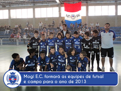 Mogi EC realizará peneira para as equipes de futsal e campo