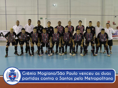 Mogi São Paulo vence o Santos e avança para a semifinal