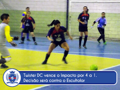 Twister DC é finalista do Regional de Futsal Feminino