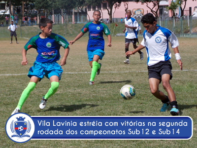 Vila Lavinia estréia com vitórias no Sub 12 e Sub 14