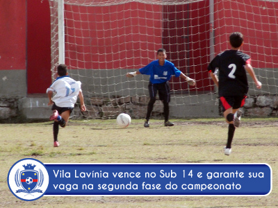 Vila Lavínia garante classificação no Sub 14