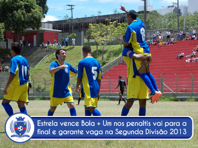 Estrela é finalista da Terceira Divisão em disputa de penalti