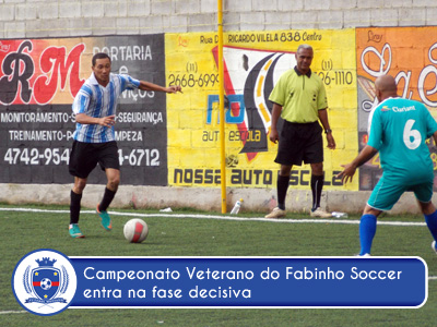 Veterano Fabinho Soccer entra na fase decisiva