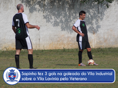 Com 3 gols de Sapinho e 2 de Português o Vila Industrial goleia o Vila Lavinia