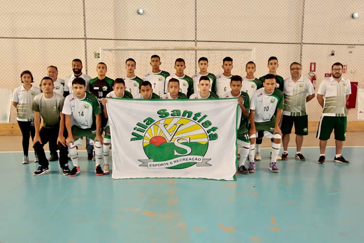 Vila Santista conquista vitória no Sub 18 e garante a liderança no Metropolitano de futsal