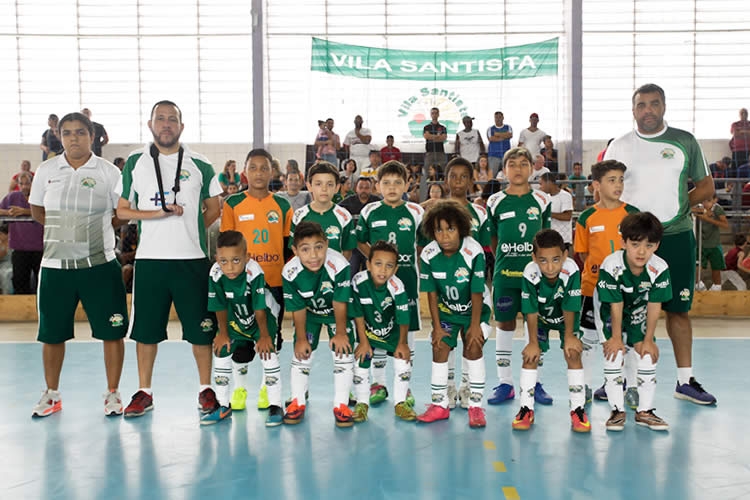 Vila Santista recebe o Ypiranga nas categorias de iniciação ao futsal